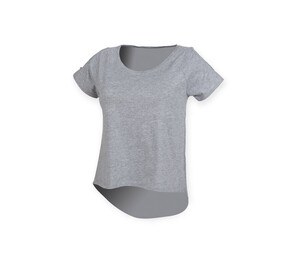 SF Women SK233 - Tee-shirt dos très long Heide Grijs