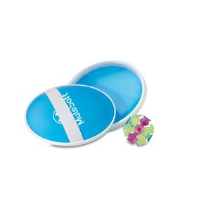 GiftRetail IT3852 - CATCH&PLAY Balspelletje met zuignappen Blauw