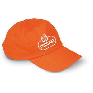 GiftRetail KC1447 - GLOP CAP Baseball cap met sluiting Oranje