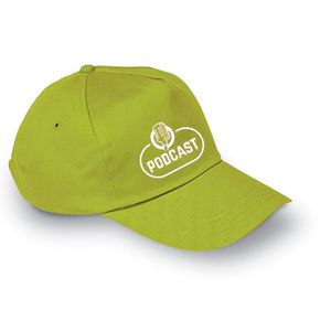 GiftRetail KC1447 - GLOP CAP Baseball cap met sluiting Kalk