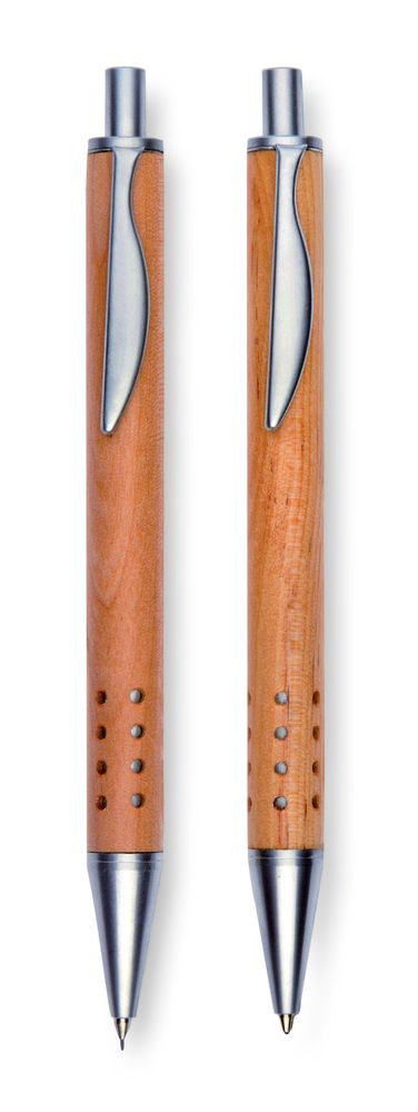 GiftRetail KC1701 - DEMOIN Luxe houten schrijfset