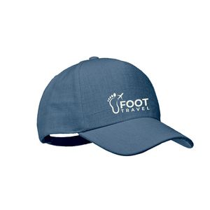 GiftRetail MO6176 - NAIMA CAP Hennep baseball cap Blauw