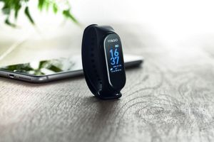 GiftRetail MO6195 - CHECK WATCH Health smartwatch Zwart