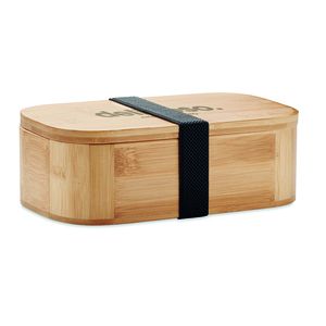 GiftRetail MO6378 - LADEN LARGE Bamboe lunchbox     1000ml Hout