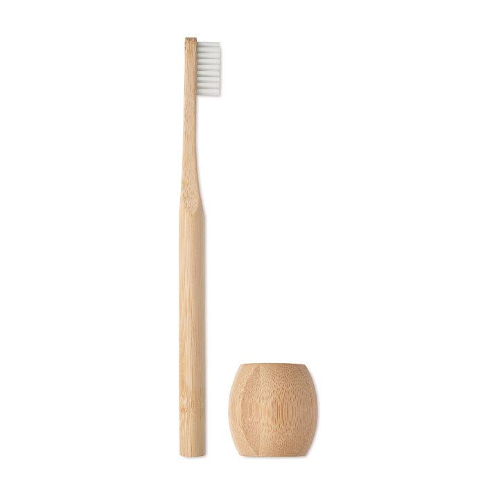 GiftRetail MO6604 - KUILA Bamboe tandenborstel