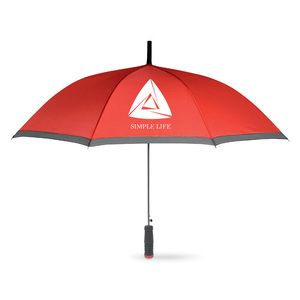 GiftRetail MO7702 - CARDIFF Paraplu met EVA handvat Rood