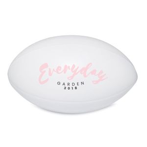 GiftRetail MO8687 - Anti-stress rugbybal Wit