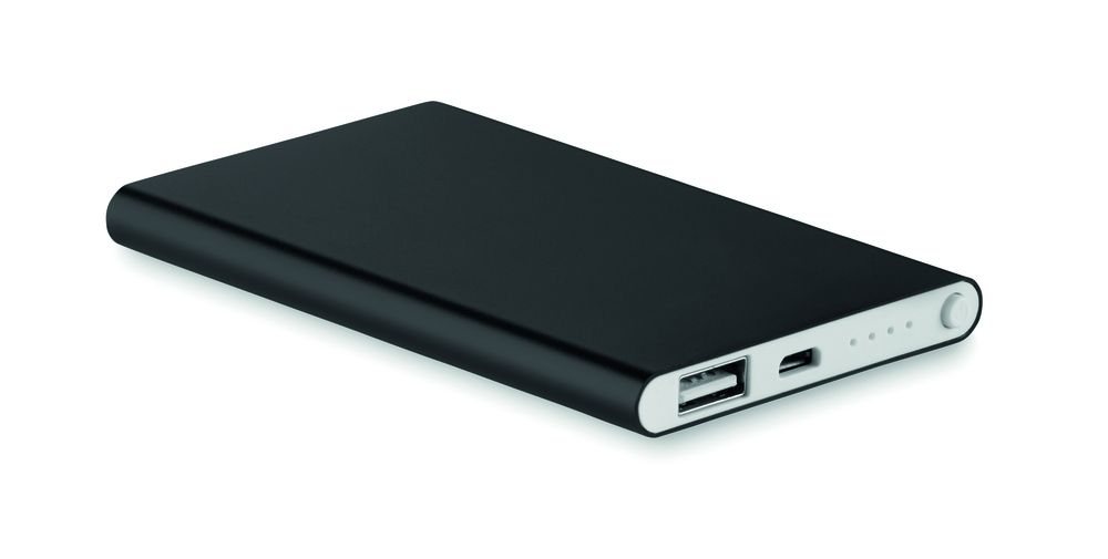 GiftRetail MO8735 - POWERFLAT Alu PowerBank 4000mAh