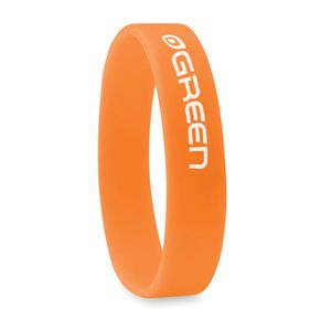 GiftRetail MO8913 - EVENT Siliconen armband Oranje