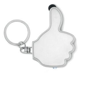 GiftRetail MO8940 - GIOIA Sleutelhanger thumbs up-vorm