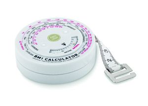 GiftRetail MO8983 - MEASURE IT BMI meetlint Wit