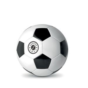 GiftRetail MO9007 - SOCCER PVC voetbal 21.5cm Wit/Zwart