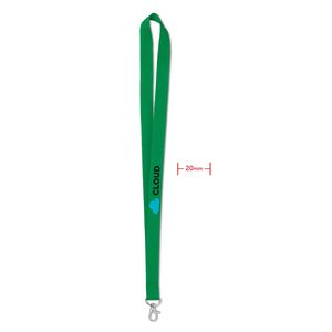 GiftRetail MO9058 - SIMPLE LANY Lanyard 20 mm Groen