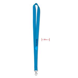 GiftRetail MO9058 - SIMPLE LANY Lanyard 20 mm Turkoois