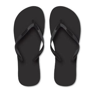 GiftRetail MO9082-L - HONOLULU PE slippers Zwart