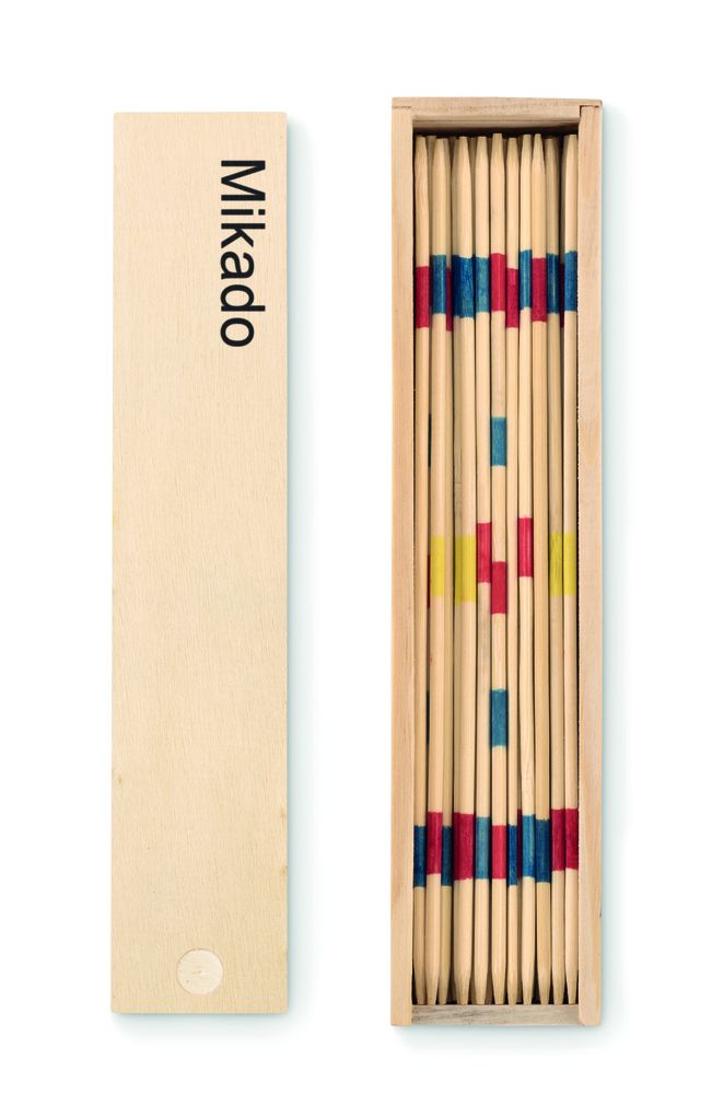 GiftRetail MO9189 - MINI MIKADO Houten mikadospel