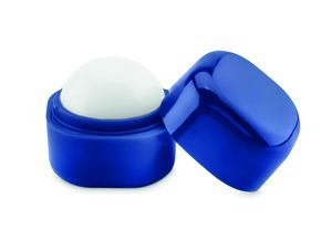 GiftRetail MO9586 - LIPS Lippenbalsem in kubus vorm Blauw