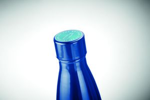 GiftRetail MO9812 - BELO BOTTLE Dubbelwandige drinkfles 500 ml Blauw