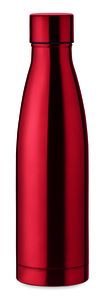 GiftRetail MO9812 - BELO BOTTLE Dubbelwandige drinkfles 500 ml Rood