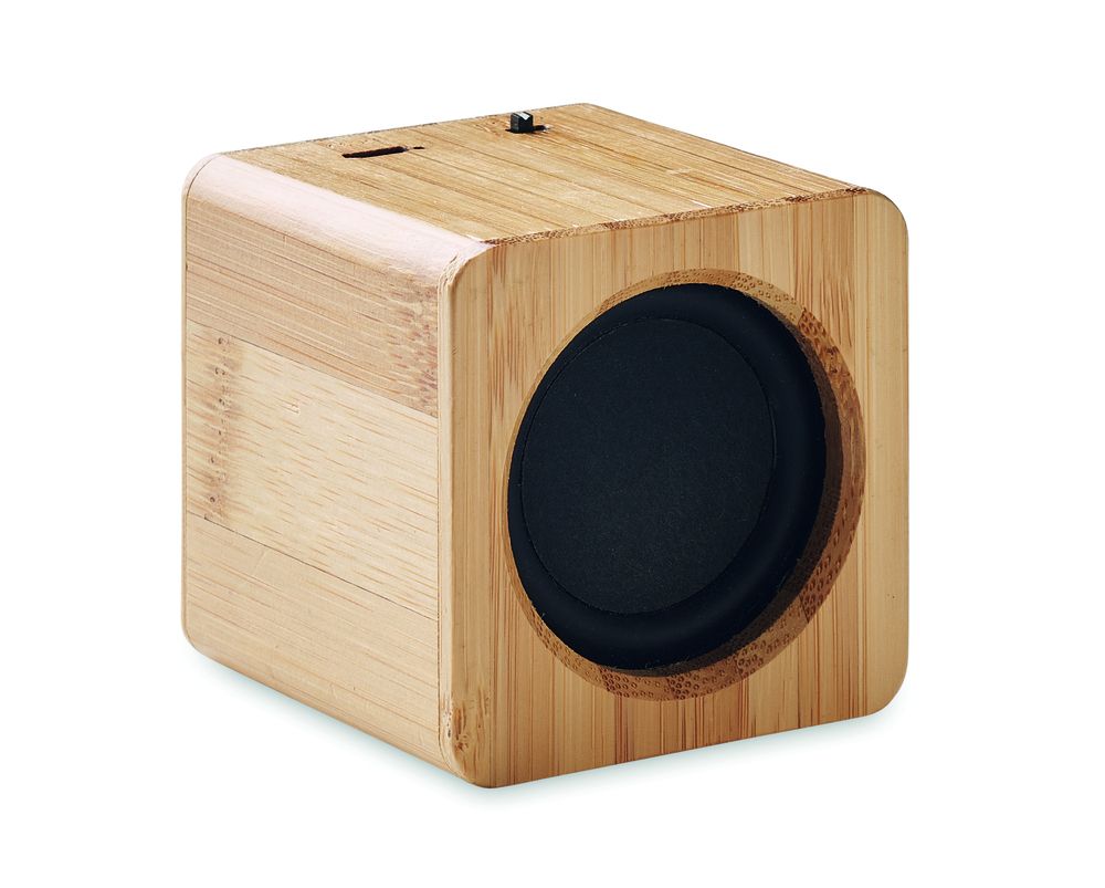 GiftRetail MO9894 - AUDIO Draadloze bamboe speaker