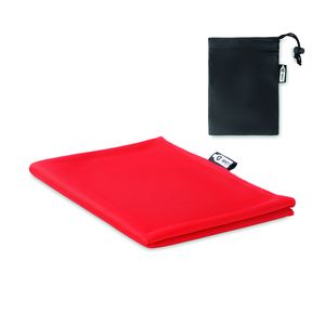 GiftRetail MO9918 - Sporthanddoek in RPET Rood
