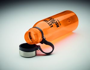 GiftRetail MO9940 - ICELAND RPET RPET drinkfles 780ML transparant oranje
