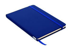 GiftRetail MO9966 - NOTE RPET A5 notitieboek met RPET omslag Blauw