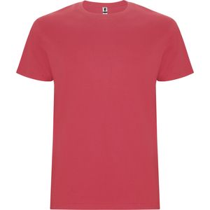 Roly CA6681 - STAFFORD Buisvormige T-shirt met korte mouwen ROJO CRISANTEMO
