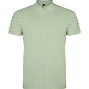 Roly PO6638 - STAR Heren poloshirt met korte mouwen VERDE MIST