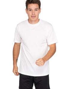 Mustaghata BOLT - Mens Active T-Shirt Polyester Spandex 170 G/M² Wit