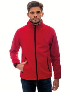 Mustaghata CLIFF - SOFTSHELL JACKET FOR MEN Rood
