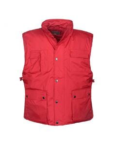 Serial Worker CRUISER - BODYWARMER RIPSTOP FOR MEN Rood