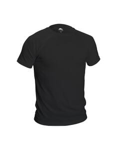 Mustaghata RUNAIR - ACTIVE T-SHIRT FOR MEN SHORT SLEEVES Zwart