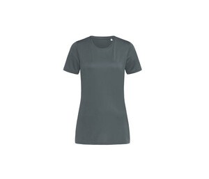 Stedman ST8100 - Sports T-Shirt Ladies Granietgrijs