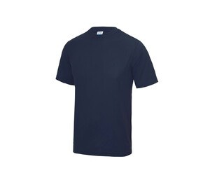 Just Cool JC001J - Neoteric ™ ademend T-shirt voor kinderen Marine Oxford