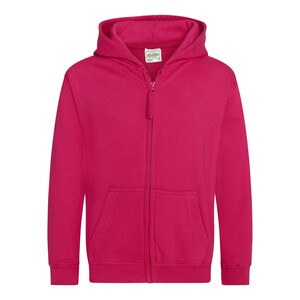 AWDIS JH050J - Sweater met rits Warm roze