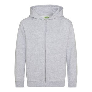 AWDIS JH050J - Sweat zippé Heide Grijs