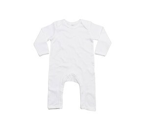 BABYBUGZ BZ013 - BABY ROMPASUIT Wit