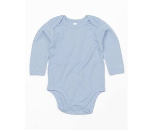 BABYBUGZ BZ030 - BABY LONG SLEEVE BODYSUIT Stofblauw