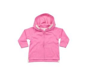 Babybugz BZ032 - Babyhoodie Kauwgom Roze