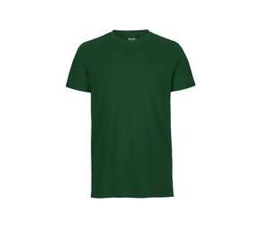 Neutral O61001 - T-shirt getailleerd heren Fles groen