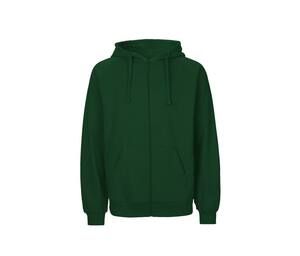 Neutral O63301 - Hoodie rits heren Fles groen