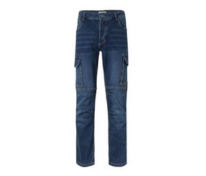 VELILLA VL3028S - MULTI-POCKET STRETCH JEANS Blauw