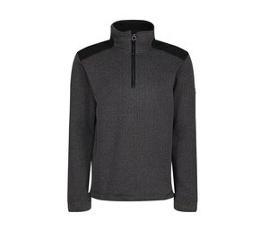 REGATTA RGF665 - HOLBECK HALF ZIP FLEECE Zwart