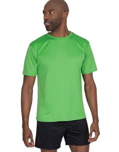 Mustaghata BOLT - Mens Active T-Shirt Polyester Spandex 170 G/M² Citroen groen