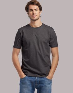 Les Filosophes DESCARTES - Men's Organic Cotton T-Shirt Made in France Donkerblauw grijs
