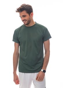 Mustaghata RUNAIR - ACTIVE T-SHIRT FOR MEN SHORT SLEEVES Kaki Groen