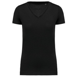 Kariban K3003 - Dames-t-shirt Supima® V-hals korte mouwen