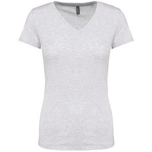 Kariban K381 - DAMES T-SHIRT MET V-HALS As Heide