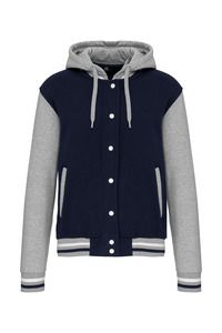 Kariban K4003 - College jacket met capuchon unisex